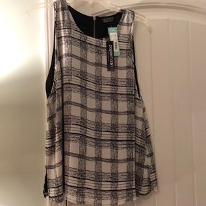 Papermoon for Stitch Fix lined sleeveless tank L